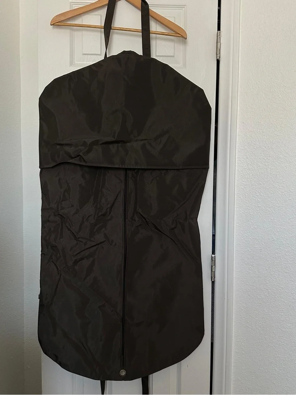 Bottega Veneta Black Travel Garment Bag with Dual Handles